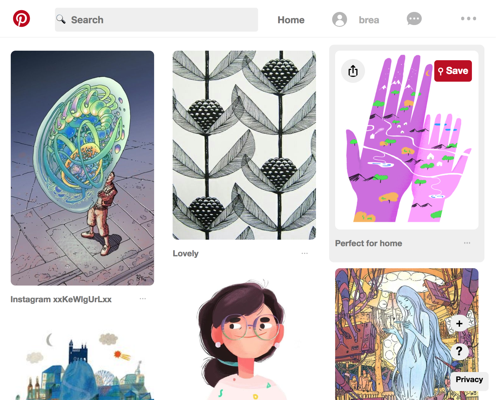 Pinterest Clone